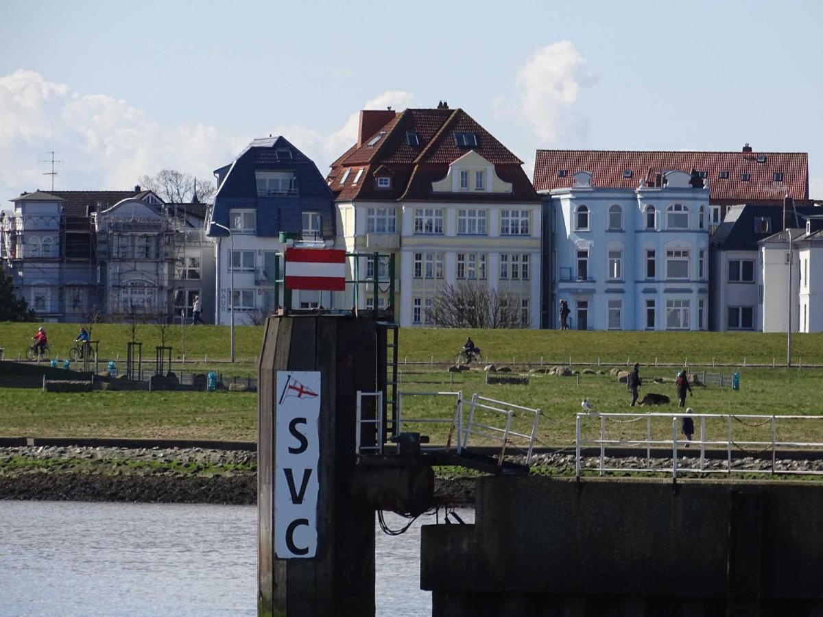 Am Seedeich 7_ Wohnung 16 Cuxhaven Eksteriør bilde